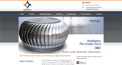 Desktop Screenshot of airventilator.com